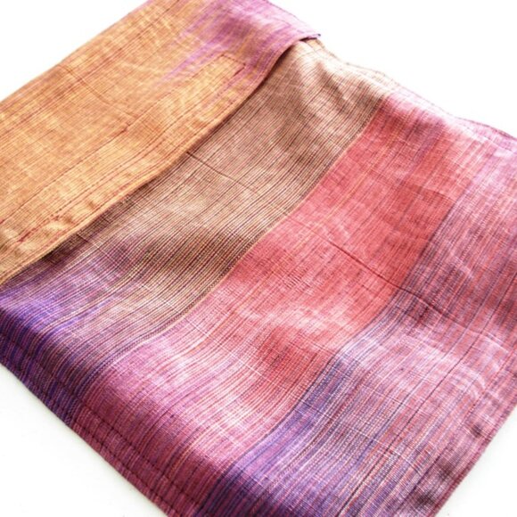 Heavy Beaded Shawl, Leaf Design, Brown Rust Color Rhinestones, Ladies Wrap Scarf - Picture 10 of 10